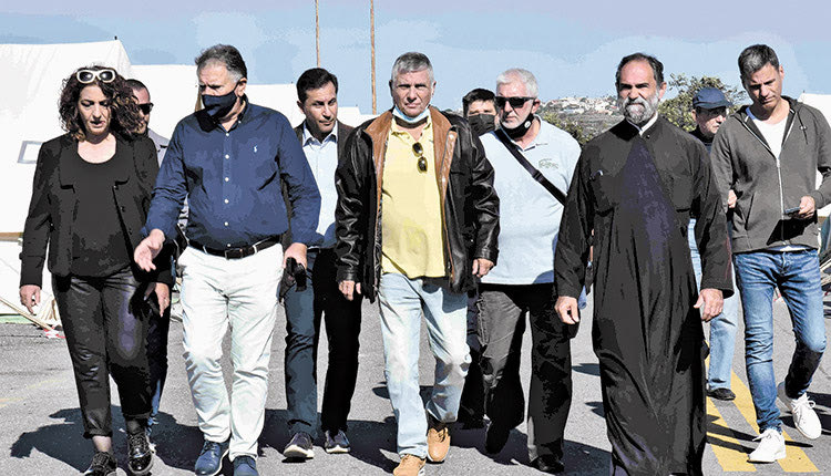 ο Γιώργος Τράγκας στην Κρήτη