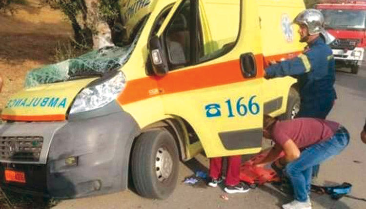 Ευτυχώς από το τροχαίο δεν υπήρξαν σοβαροί τραυματισμοί