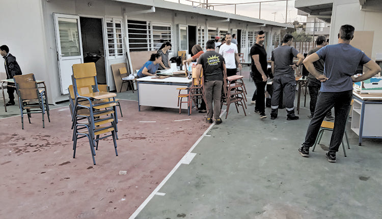 Οι γονείς στο Δημοτικό Θραψανού συνέβαλαν στη μετακόμιση του σχολείου