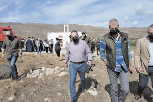 Ο εφοπλιστής κ. Μαρτίνος ανέλαβε την αναστήλωση του λαβωμένου ναού