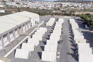 Δύσκολες ώρες με τις βροχές στο Αρκαλοχώρι