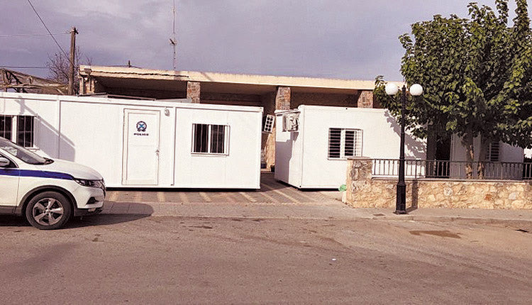 Τέλος η παραμονή του Αστυνομικού Τμήματος Αρκαλοχωρίου σε σκηνή, η οποία και το φιλοξένησε για περισσότερες από δύο εβδομάδες