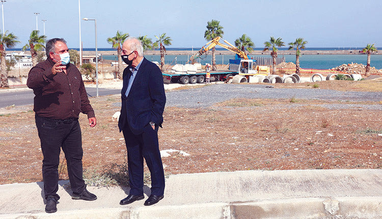 ΑΛΙΚΑΡΝΑΣΣΟΣ Ικανοποίηση Λαμπρινού για την ανάπλαση στα “Θαλασσινά”