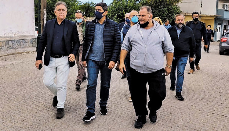 Άλλη μία επίσκεψη Αυγενάκη στο Αρκαλοχώρι