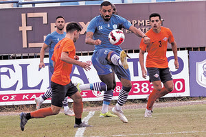 Στην ισοπαλία έμειναν χθες Ηρόδοτος-Αλμυρός στο φιλικό στη Ν. Αλικαρνασσό