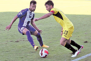 Στιγμιότυπο από το φιλικό στα Χανιά