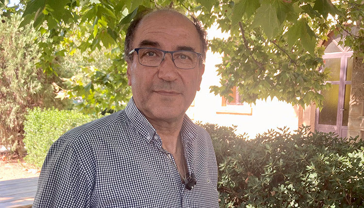 Ο Μανόλης Πηρουνάκης, γαμπρός του Αλέκου. 