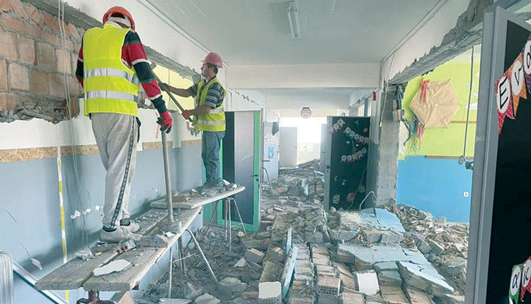 Ξεκίνησαν οι εργασίες στο κτήριο του 2ου Δημοτικού Αρκαλοχωρίου