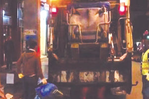 επίθεση σε απορριματοφώρο