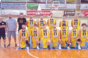 Η ομάδα μπάσκετ του Εργοτέλη που θα αγωνιστεί στη Γ’ Εθνική