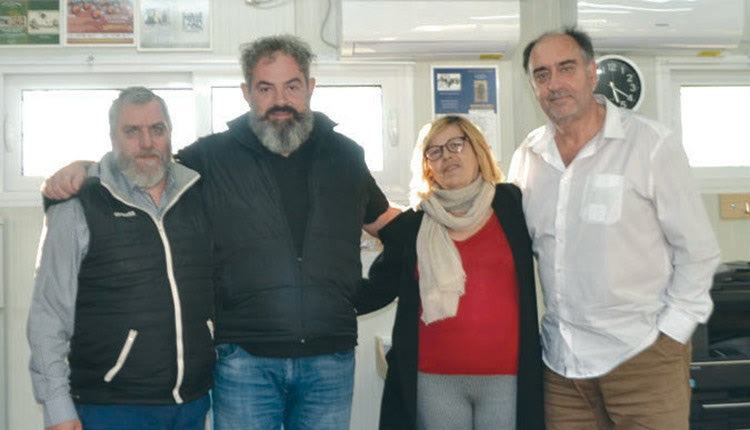 Ο πρόεδρος του ΤΑΑ ΟΦΗ βόλεϊ Γιάννης Δανδάλης μετέβη στο Θραψανό 