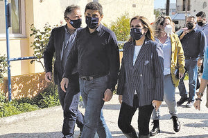 Αυγενάκης και Ράπτη χθες στο Αρκαλοχώρι όπου έγινε μία ακόμα σύσκεψη