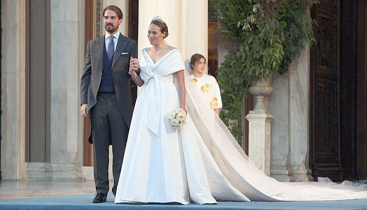 ο γάμος του Φίλιππου Γλύξμπουργκ με την Νίνα Φλόρ