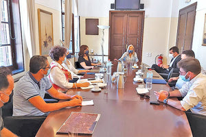 Από τη σύσκεψη εργασίας του ΑΔΜΗΕ  στην Αποκεντρωμένη Διοίκηση Κρήτης