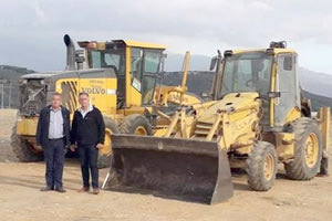 τοποθετoύνται οι οικίσκοι στους οποίους θα φιλοξενηθούν οι άστεγοι του Δήμου Μινώα