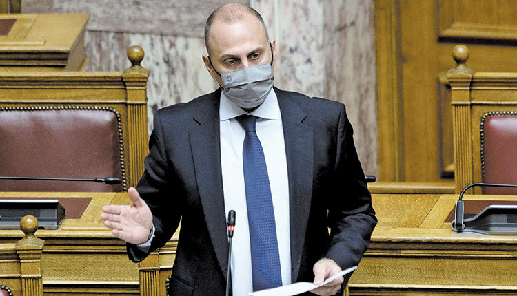 ο υφυπουργός Υποδομών και Μεταφορών κ. Γιώργος Καραγιάννης