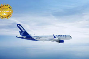 AEGEAN στα βραβεία επιβατών Skytrax World Airline Awards 2021