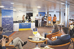 Στο “ΚΡΗΤΗ Ι” της ΑΝΕΚ LINES η βράβευση των «πρωταθλητών» της ρομποτικής