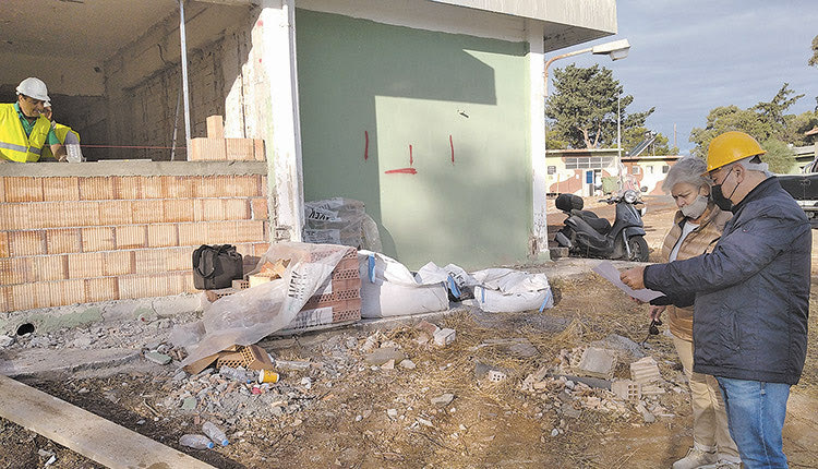 Ολοκληρώνεται ο θάλαμος διαμονής σμηνιτών της Hellenic Wings