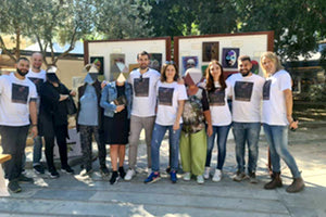 Εικαστική δράση από το ΚΕΘΕΑ ΑΡΙΑΔΝΗ στο πάρκο Θεοτοκόπουλου