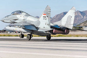 Άσκηση αεροπορικών δυνάμεων της Ελλάδας και της Αιγύπτου νοτιοδυτικά της Κρήτης