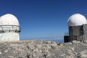 Ένας νέος θόλος προστέθηκε στο Αστεροσκοπείο του Σκίνακα!