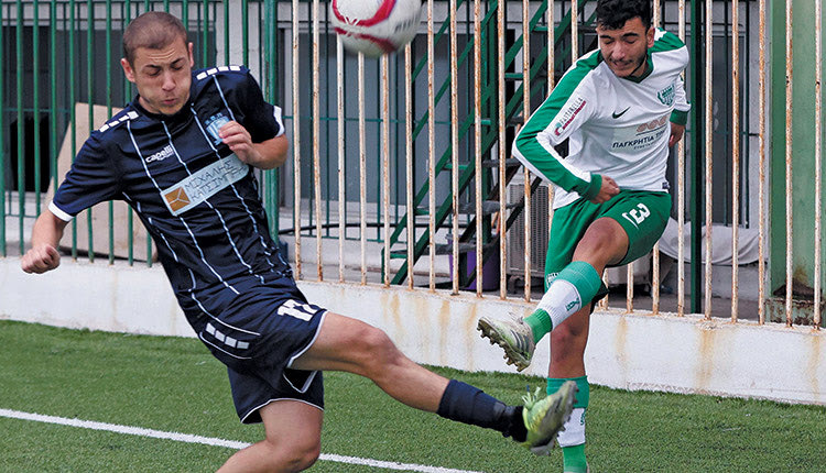 Οι Ψαρράς και Λούσι σε μία μονομαχία τους στο χθεσινό ντέρμπι