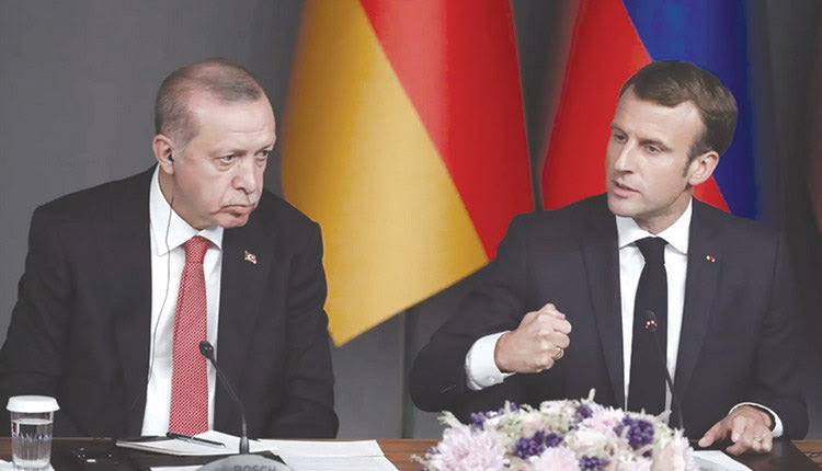 μακρόν - ερντογάν