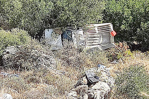 Τραγικό τέλος για τον ηλικιωμένο (Φωτογραφία: Pantelis Sariklakis via Facebook)