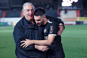 Ο Μπούσης με τον Τοράλ που ήταν από τους κορυφαίους