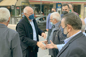 Περιοδεία σε Ρέθυμνο και Χανιά σήμερα