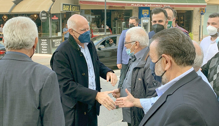 Περιοδεία σε Ρέθυμνο και Χανιά σήμερα