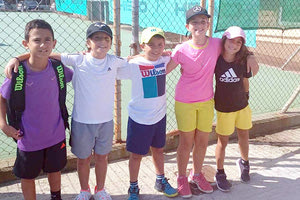 Από αριστερά οι: Πετράκης, Τρούλης, Χρηστάκης, Σταματάκη και Αγουρίδα