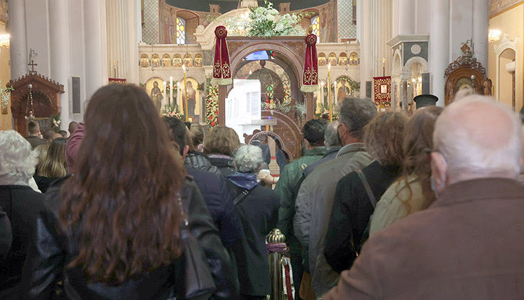 ΜΕ ΛΑΜΠΡΟΤΗΤΑ ΟΙ ΕΚΔΗΛΩΣΕΙΣ ΓΙΑ ΤΟΝ ΑΓ. ΜΗΝΑ Τον Καβαλάρη του τίμησε χθες το Ηράκλειο