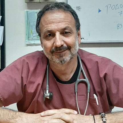 Ο αναπλ. διευθυντής ΜΕΘ Βενιζελείου Κώστας Χαχλιούτης