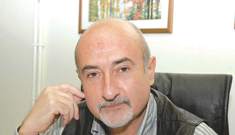 Ο πρόεδρος της Ομοσπονδίας Εμπορικών Συλλόγων Κρήτης Γιώργος Κουμαντάκης 