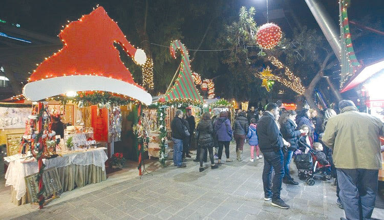 Επίθεση στη δημοτική Αρχή για τη χριστουγεννιάτικη αγορά