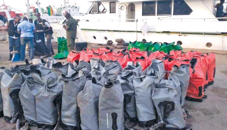 Δύο τόνους κοκαΐνης βρήκαν οι Αρχές 