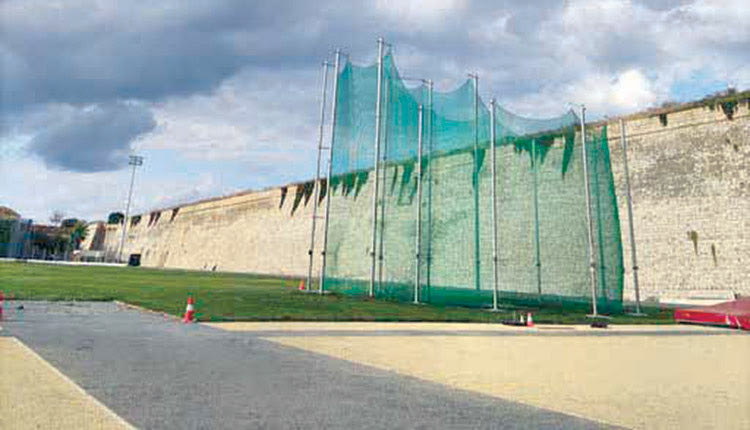 Ο καινούργιος κλωβός του δίσκου στο στάδιο Ελευθερίας!