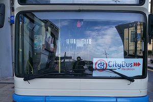 ΟΙ ΗΡΑΚΛΕΙΩΤΕΣ ΑΦΟΜΟΙΩΝΟΥΝ ΤΗ ΔΩΡΕΑΝ ΜΕΤΑΦΟΡΑ Πώς τα mini bus επηρεάζουν την κυκλοφοριακή μελέτη