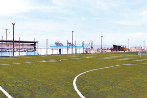 Όπως είναι τώρα το γήπεδο «Γιάννης Σκουρέλος»