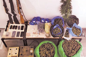 Ξεπερνά τα 11 κιλά η κατασχεθείσα ποσότητα ινδικής κάνναβης κατά την επιχείρηση