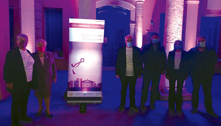 Στα μωβ φωτίστηκε την περασμένη Πέμπτη το κεντρικό κτήριο της Περιφέρειας Κρήτης