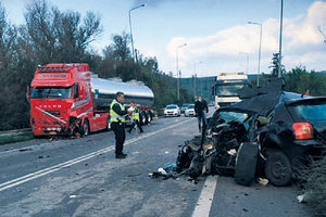 Το δυστύχημα σημειώθηκε νωρίς χθες το πρωί