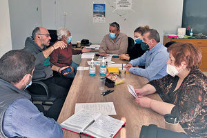 Από τη συνάντηση του κ. Βαρδάκη με τη διοίκηση του Συλλόγου “Η Ελπίδα”