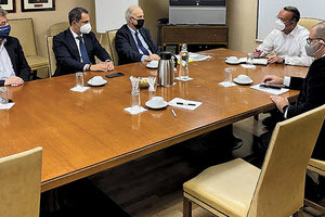 Από τη συνάντηση με τον κ. Σταϊκούρα