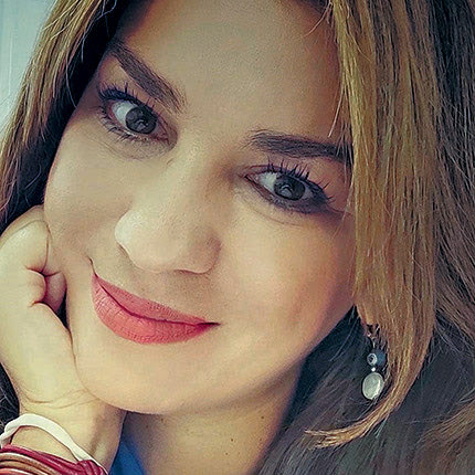 Η κ. Καρπούζη