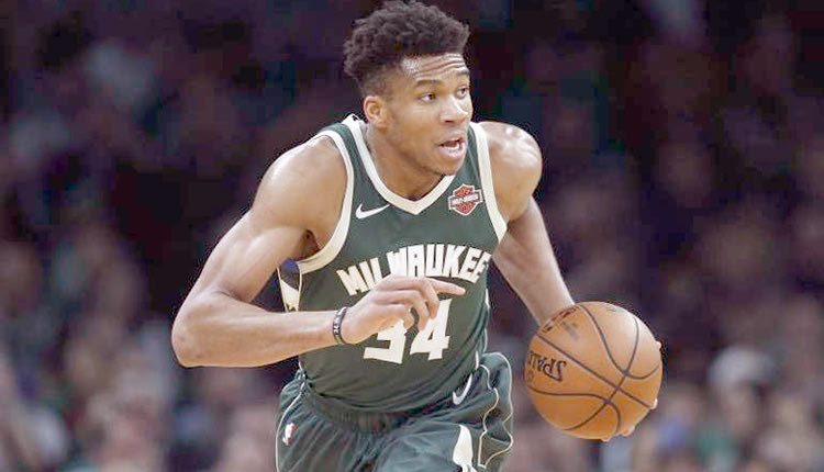 Ο Γιάννης Αντετοκούνμπο