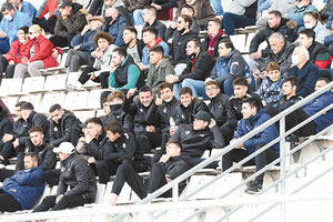 Οι Κ-19 του ΟΦΗ στις κερκίδες του Πανθεσσαλικού