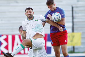 Στιγμιότυπο από το χθεσινό ματς της Νέας Σμύρνης